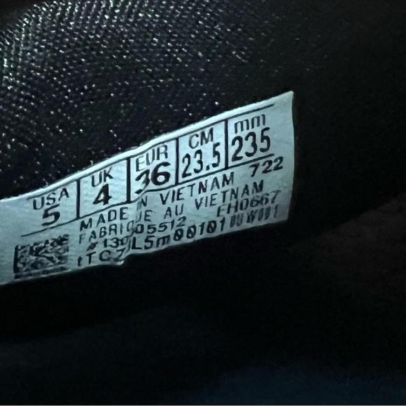 Reebok slides, black/white, great pre-owned condition women’s size 5 - Picture 8 of 8